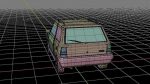 Fiat Panda Car rigged Blender