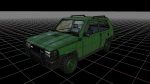 Fiat Panda Car rigged Blender