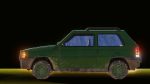 Fiat Panda Car rigged Blender