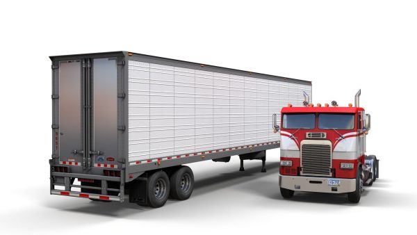 Freightliner van trailer