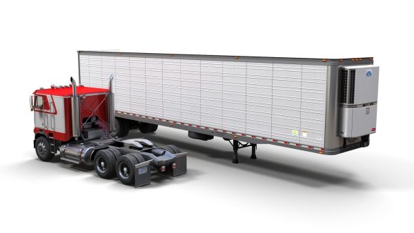 Freightliner van trailer