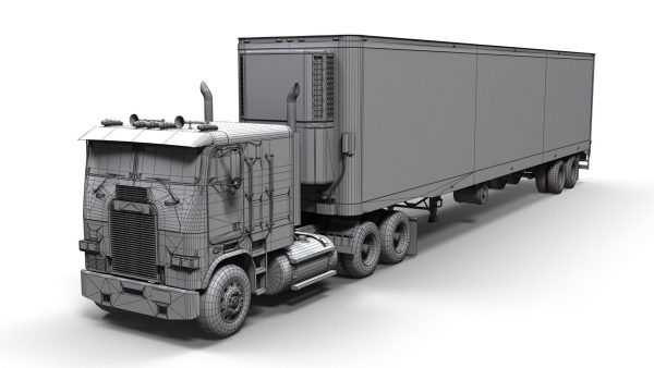 Freightliner van trailer
