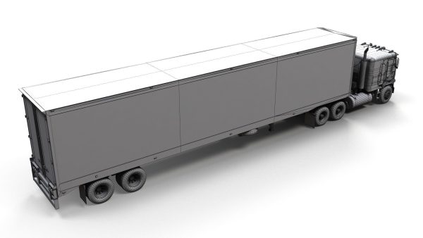 Freightliner van trailer