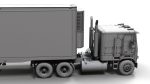 Freightliner van trailer