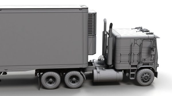 Freightliner van trailer