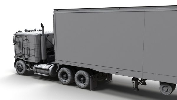 Freightliner van trailer