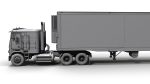 Freightliner van trailer