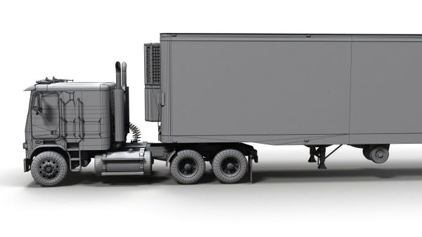 Freightliner van trailer