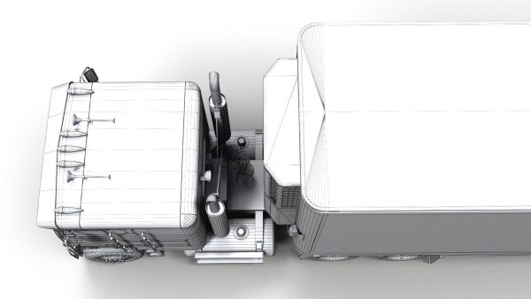 Freightliner van trailer