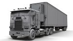 Freightliner van trailer