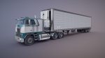 Freightliner van trailer