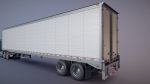 Freightliner van trailer