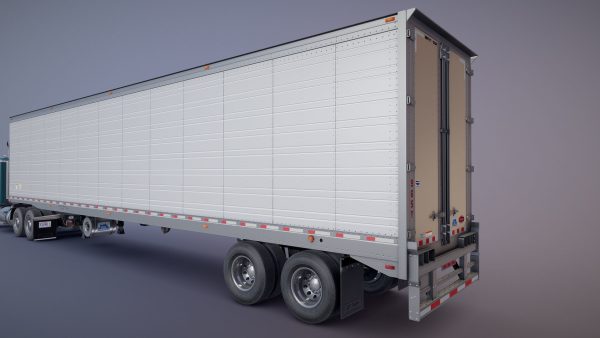 Freightliner van trailer