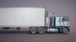 Freightliner van trailer