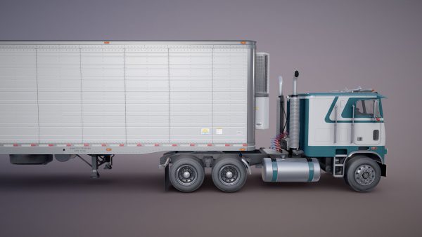 Freightliner van trailer