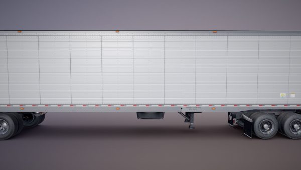 Freightliner van trailer
