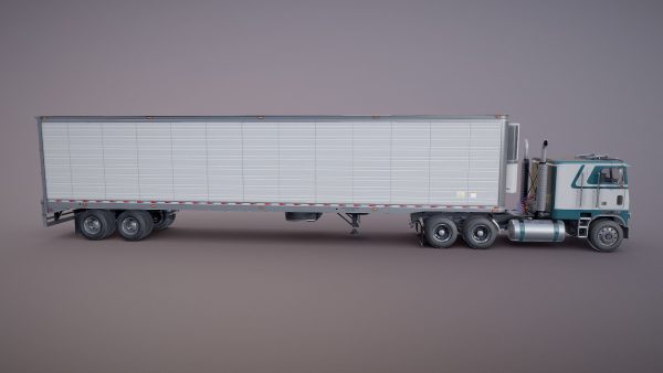 Freightliner van trailer
