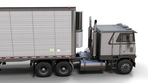 Freightliner van trailer