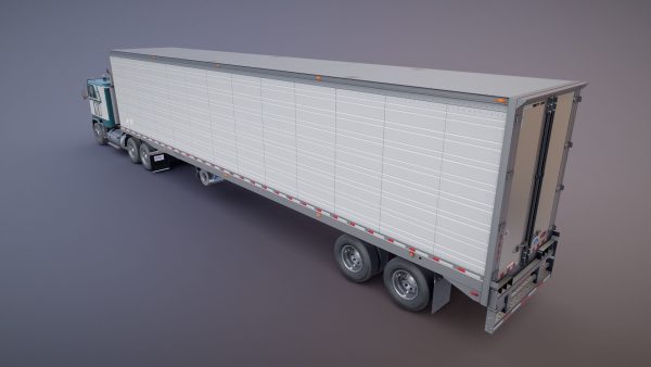 Freightliner van trailer