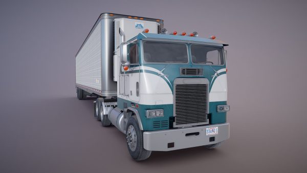 Freightliner van trailer