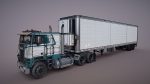 Freightliner van trailer