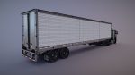 Freightliner van trailer
