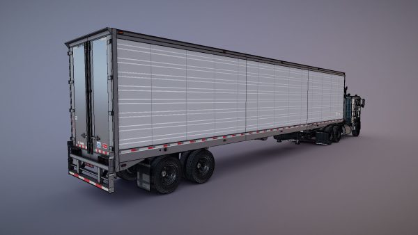Freightliner van trailer