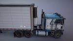 Freightliner van trailer