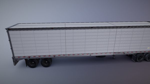 Freightliner van trailer