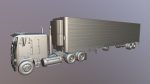 Freightliner van trailer