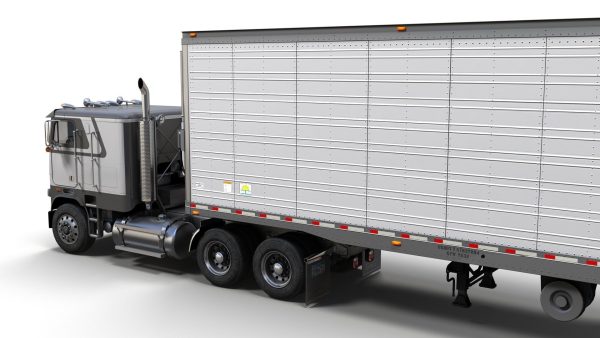 Freightliner van trailer