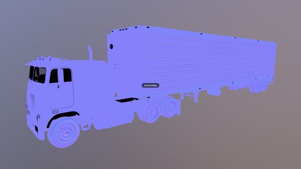 Freightliner van trailer