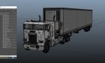 Freightliner van trailer
