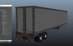 Freightliner van trailer
