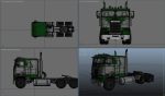 Freightliner van trailer