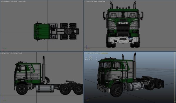 Freightliner van trailer