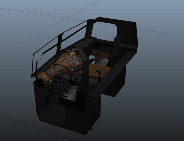 Freightliner van trailer