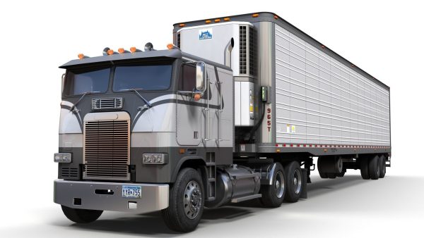 Freightliner van trailer