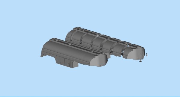 Fuel Tanker trailer for Truck from the movie Duel