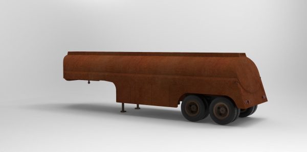 Fuel Tanker trailer for Truck from the movie Duel