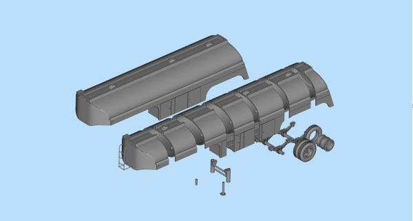 Fuel Tanker trailer for Truck from the movie Duel