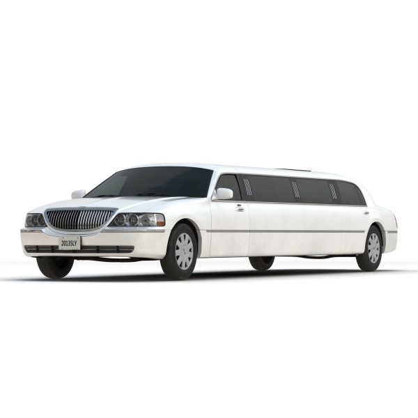 Generic Limousine White Simple Interior