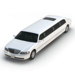 Generic Limousine White Simple Interior