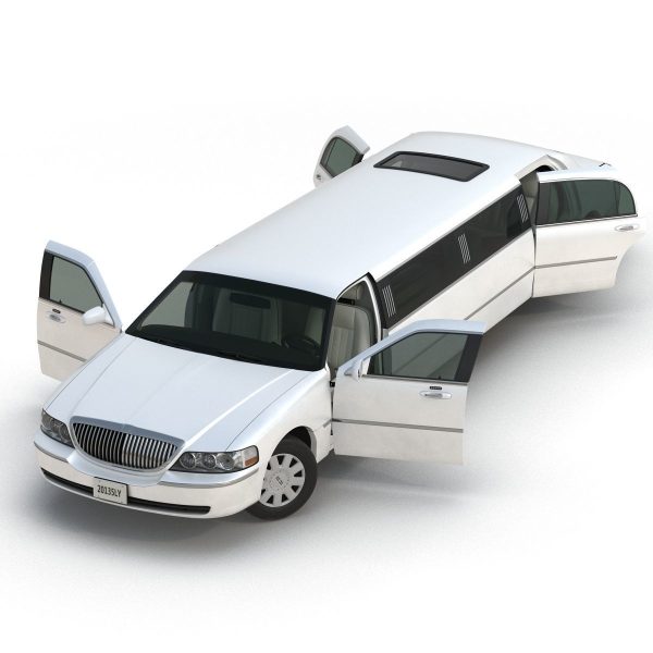 Generic Limousine White Simple Interior
