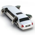 Generic Limousine White Simple Interior