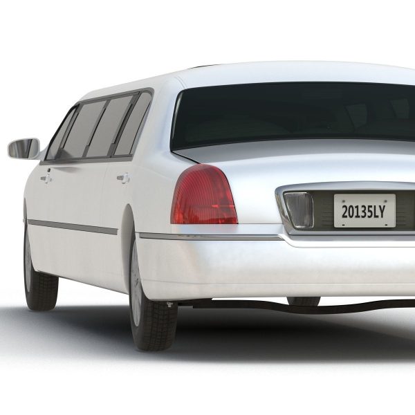 Generic Limousine White Simple Interior