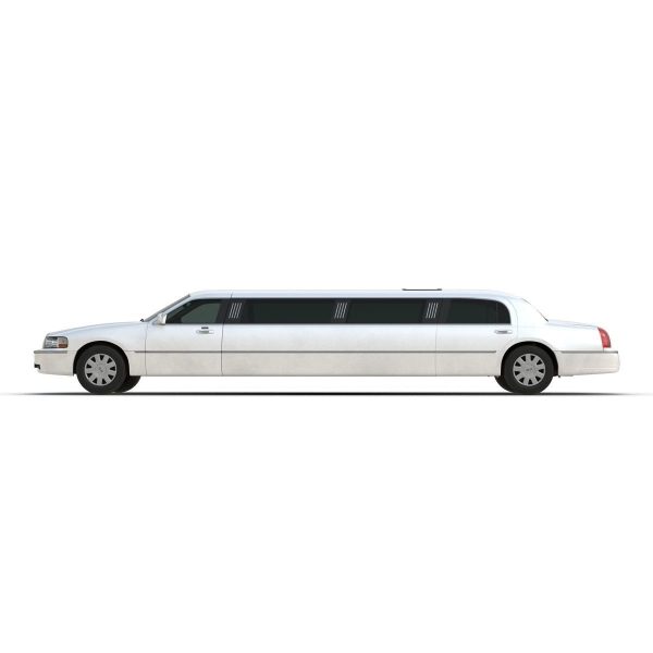 Generic Limousine White Simple Interior