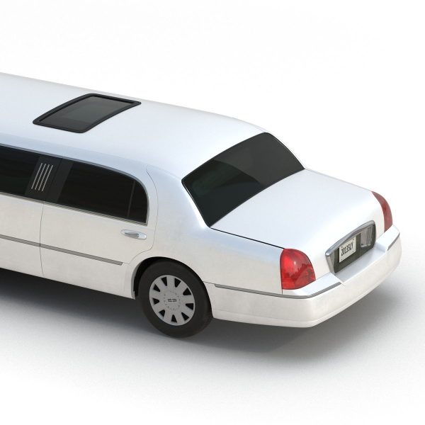 Generic Limousine White Simple Interior