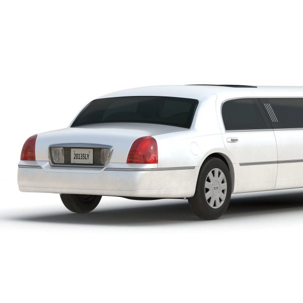 Generic Limousine White Simple Interior