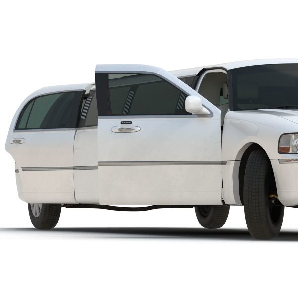 Generic Limousine White Simple Interior